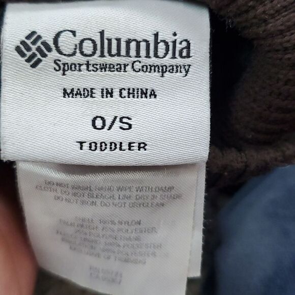 Columbia Toddler Brown Winter Mittens - Picture 3 of 3